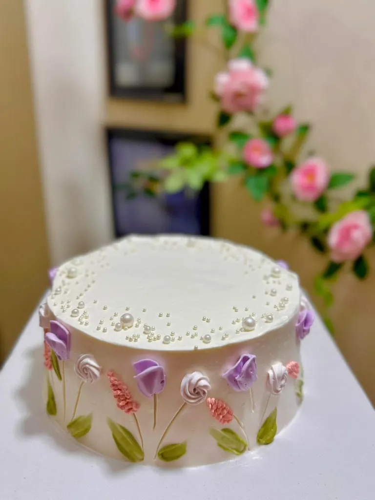 Premium Vanilla Cake 1 Pound