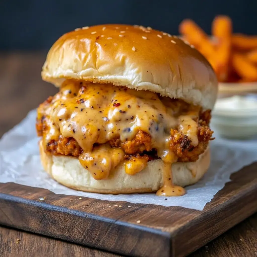 Chicken Cheese Burger
