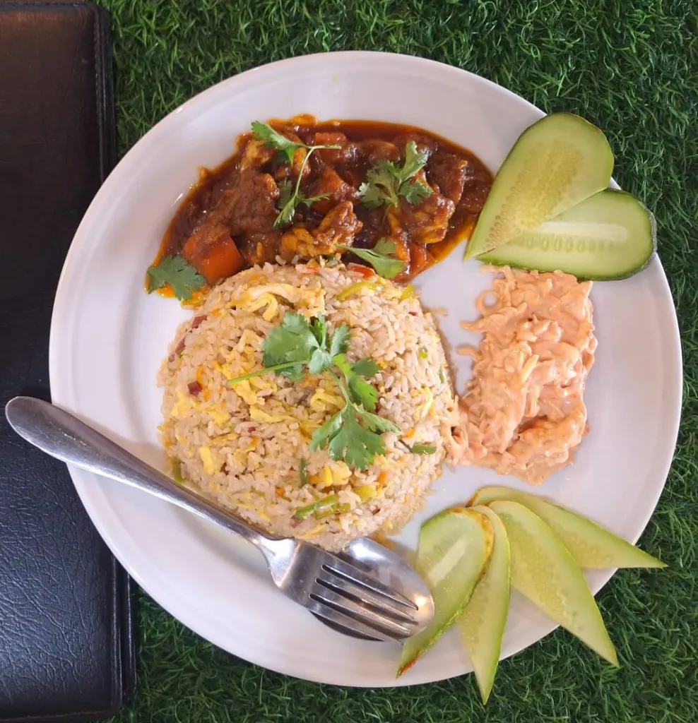 Fried Rice Platter 1