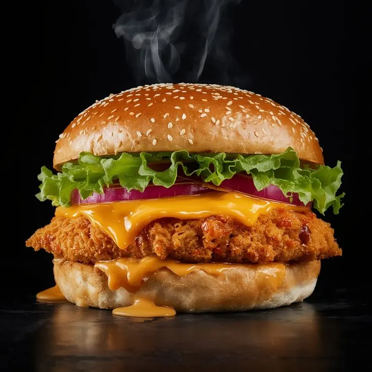 Julian Chicken Cheese Burger