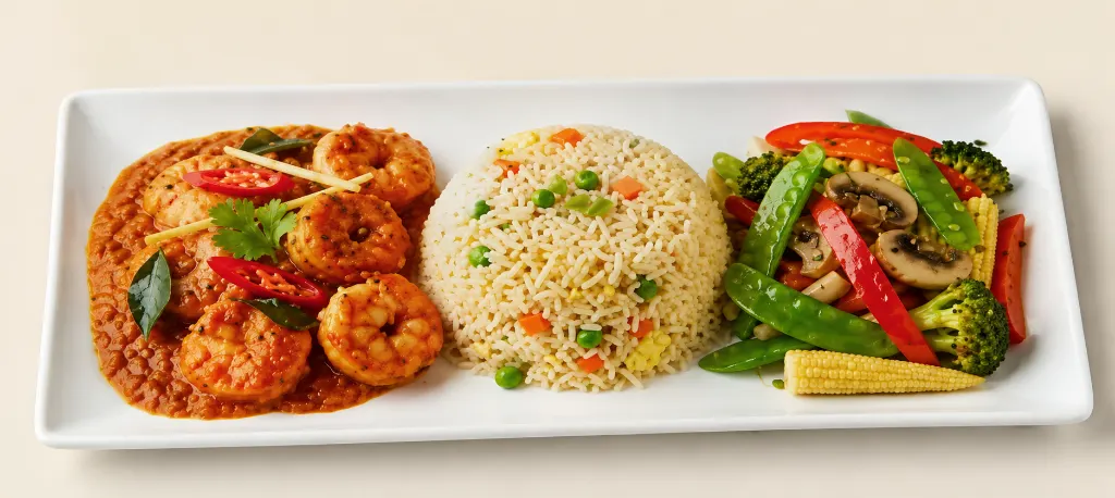 Fried Rice Platter 2