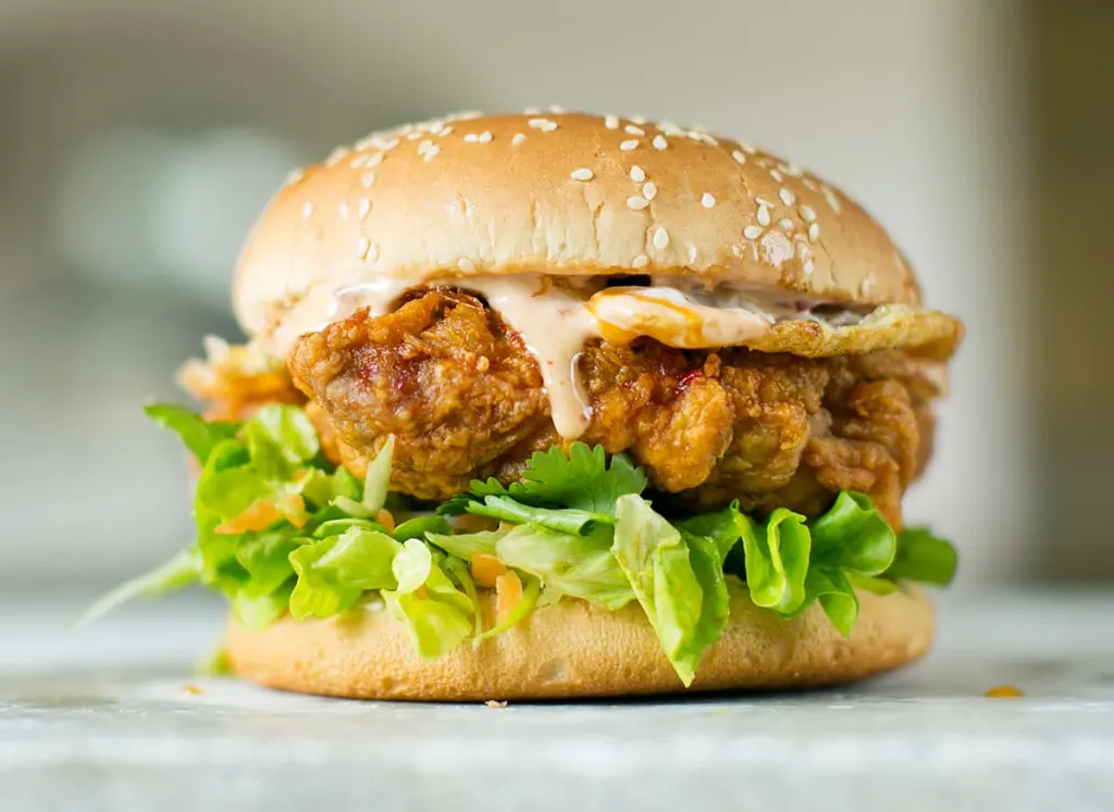 Naga Chicken Burger